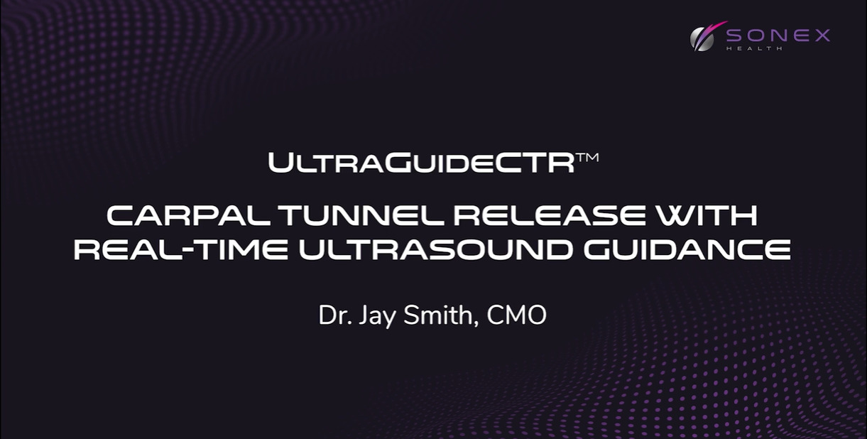 Carpal Tunnel Release (CTR) with Ultrasound Guidance