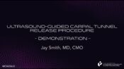 Ultrasound-Guided Carpal Tunnel Release Procedure